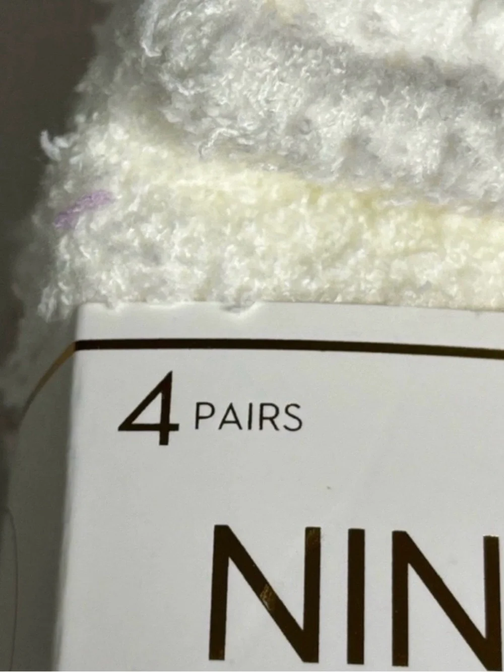 New Nine West Socks Women’s 4 Pair Soft Cozy Plush Lounge Socks Casual Active